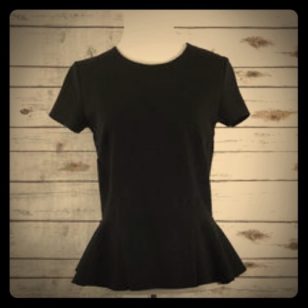 J. Crew Structured Peplum Top